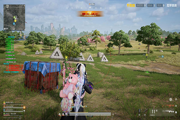 CF战场算兵辅助透视自瞄效果